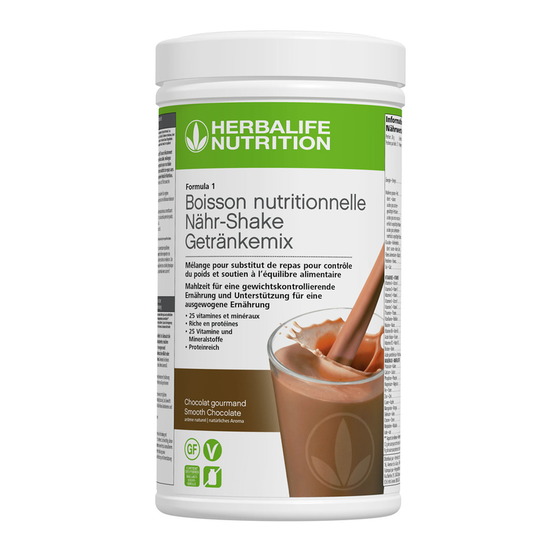 Herbalife Formula 1 Nouvelle génération - Boisson Nutritionnelle Chocolat gourmand 550 g