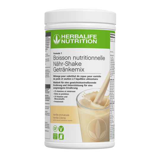 Herbalife Formula 1 Nouvelle génération - Boisson Nutritionnelle Vanille Onctueuse 550 g